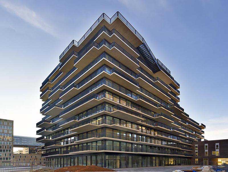 Westerdok Apartment Building, Amsterdam