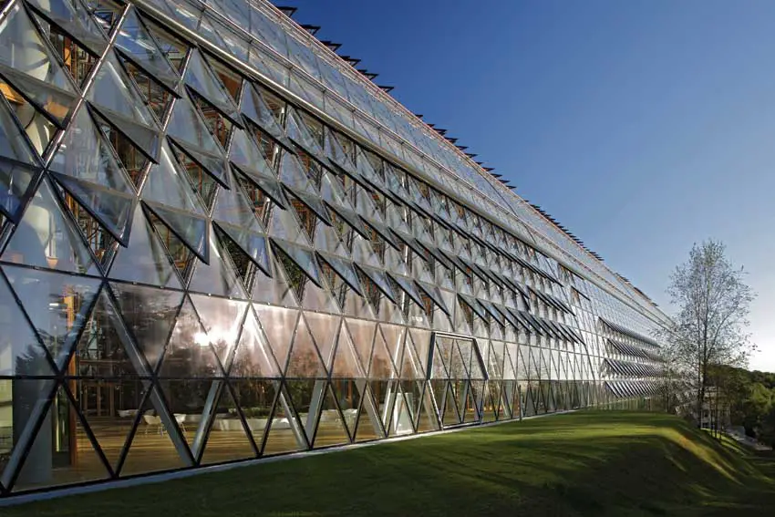 European Investment Bank, Luxembourg ingenhoven architects, Dusseldorf