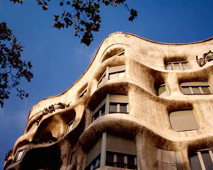 Casa Mila, Barcelona design by Antoni Gaudí, Architect