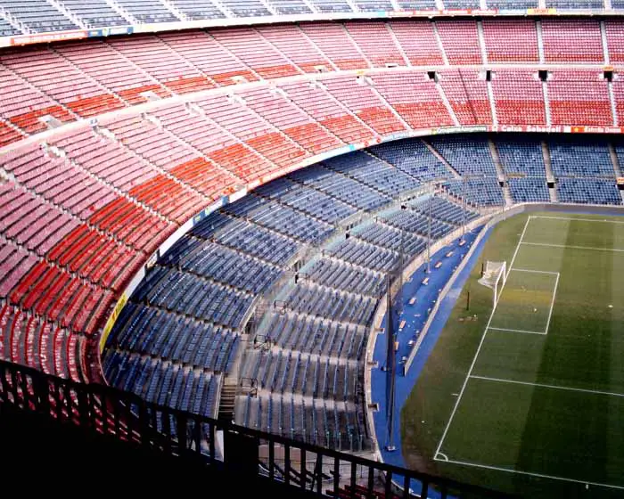 عکس استادیوم.استادیوم بارسلونا.استادیوم نیوکمب بارسلونا