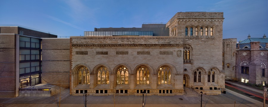 Yale University Art Gallery, New Haven Building earchitect