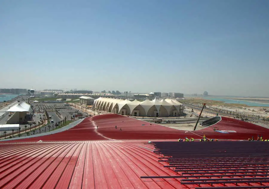 Ferrari World Abu Dhabi Background