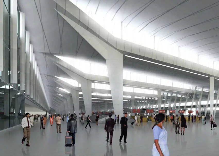Delhi Airport - Indira Gandhi International, Building - e-architect