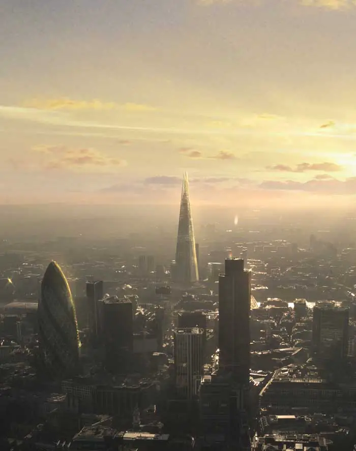 london skyline 2012. development for London and