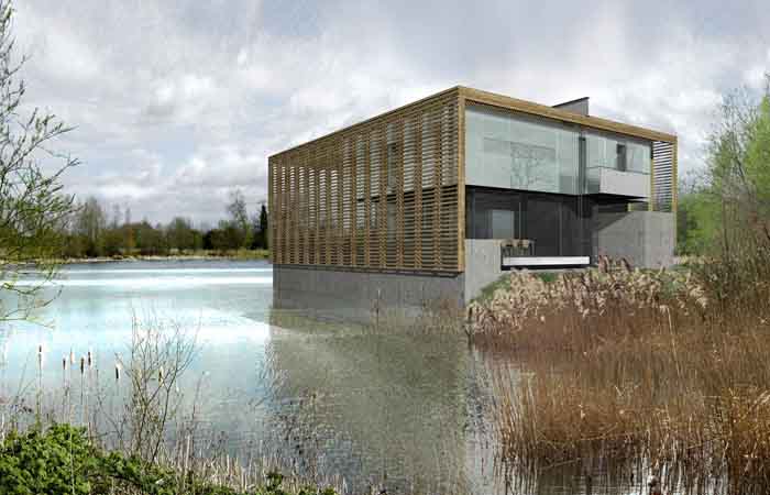 boat house designs. Lower Mill Estate, Boathouse