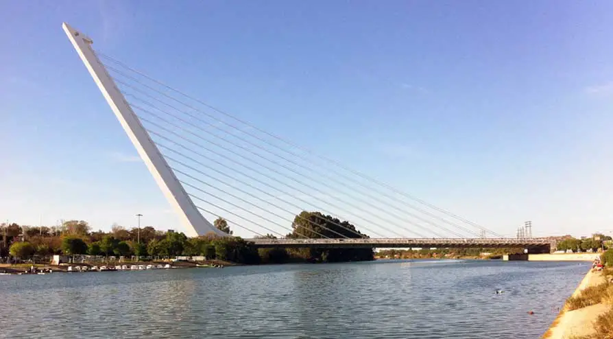 Puente del Alamillo. Source: E-Architect