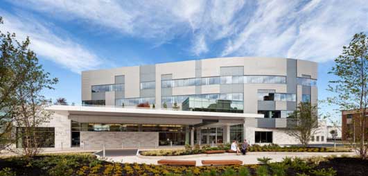 MD Anderson Cancer Center at Cooper in Camden, New Jersey architecture