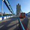 Bascule and Suspension Bridge on River Thames