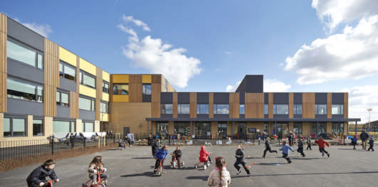 Oasis Academy in Enfield- London School Buildings