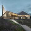 Knarvik church design by Reiulf Ramstad Architects
