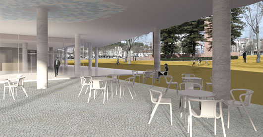 Portuguese building design by Jordana Tomé + Filipe Oliveira + Vitor Quaresma