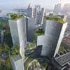 DUO towers Singapore design by Ole Scheeren Architect