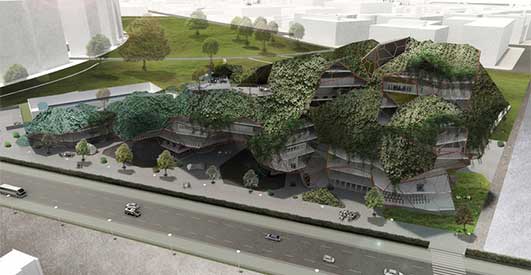 Taiwanese Competition Entry design by Kukan Architects / Kythreotis Architects