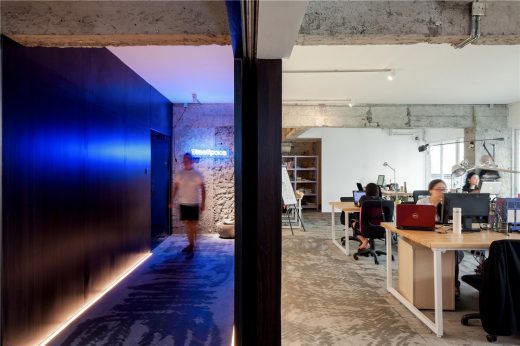 Fashion of Simplicity-Blue Space Office in Guangzhou