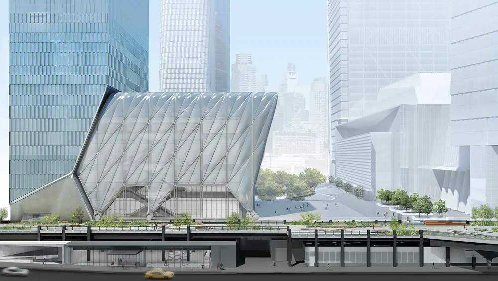 The Shed Arts Center New York City - e-architect