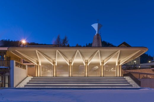 Kulm Eispavillon in St Moritz