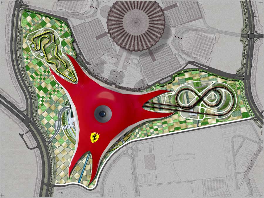 Ferrari World, Abu Dhabi, FWAD - e-architect