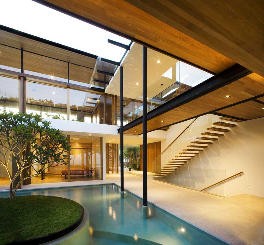 Fish House, Singapore Home by Guz Architects - e-architect