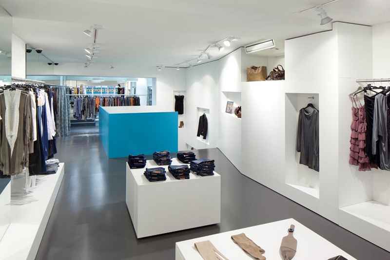 Inside Fashion Store - Vienna Shop Design, Austrian Retail - e-architect