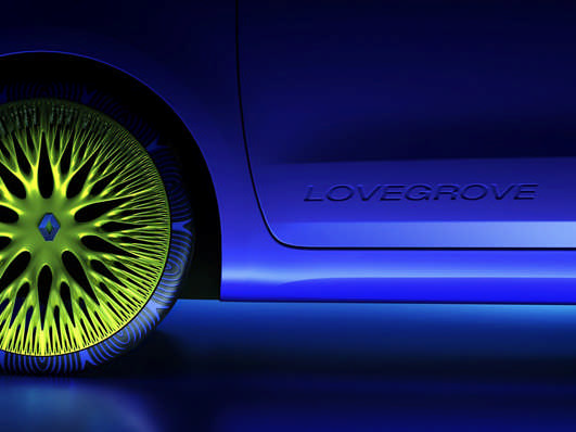 Renault electric concept car Twin Z by designer Ross Lovegrove