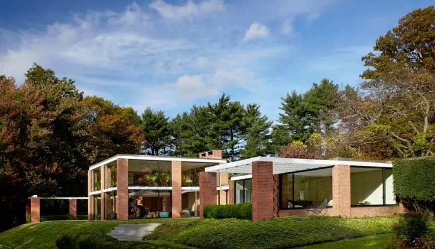 Philip Johnson Glass House Connecticut e architect