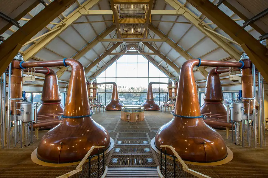 Dalmunach Distillery Speyside, Scotland - e-architect