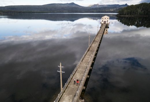 Pumphouse Point in Tasmania