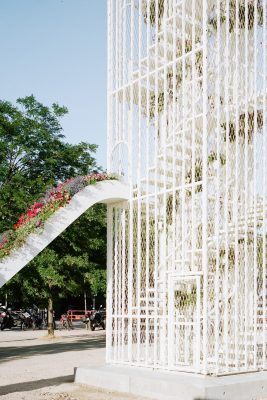 Biennale d’Architecture of Lyon: Flower Pavilion