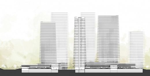 Woosung Residential Complex Seoul building design elevation