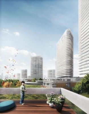 Woosung Residential Complex Seoul tower design