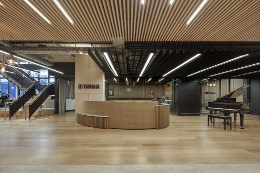 Yamaha Music Australia’s new HQ in South Melbourne