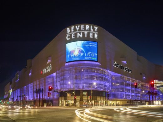 Beverly Center Lighting, Mall of the Stars