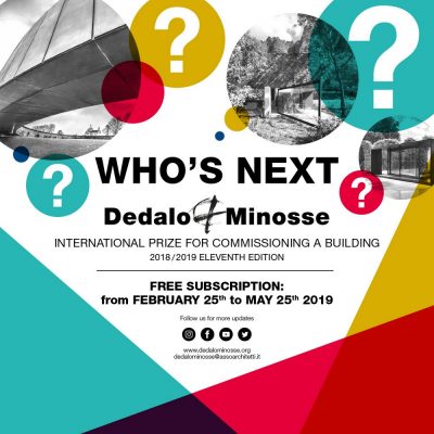 Dedalo Minosse Prize 2019