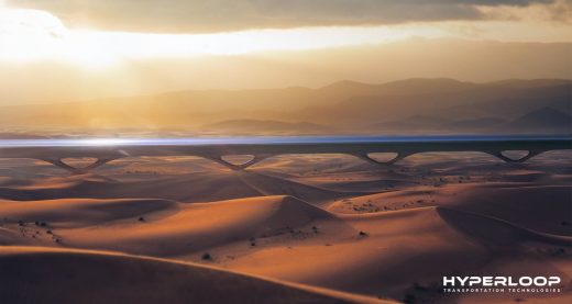 HyperloopTT Sustainable Transportation Infrastructure