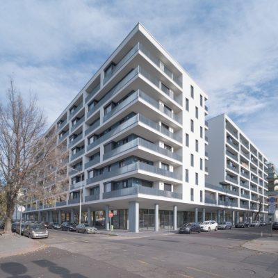 Pannónia Apartment Building in Budapest, Hungary