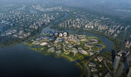 Unicorn Island Masterplan in Chengdu, China
