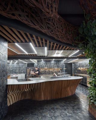 STK Restaurant in Olomouc design by Komplits
